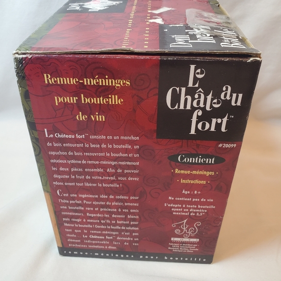 Don't Break The Bottle Wooden Wine Puzzle - Picture 4 of 7